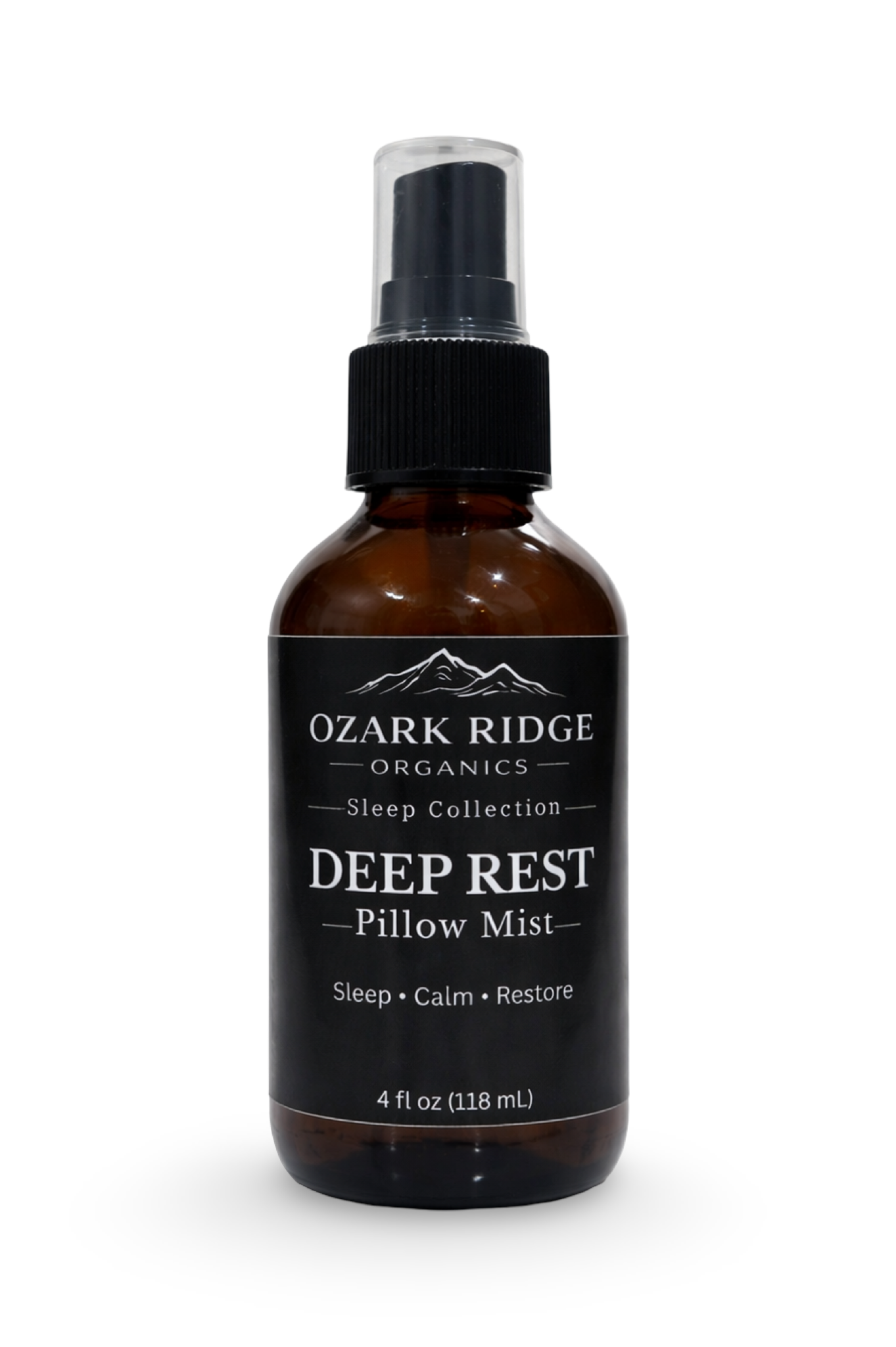 Ozark Ridge Organics Deep Rest Pillow Mist for a calming bedtime routine