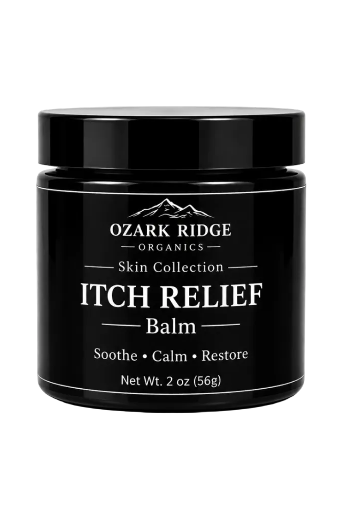 Ozark Ridge Organics Itch Relief Balm for dry, irritated skin