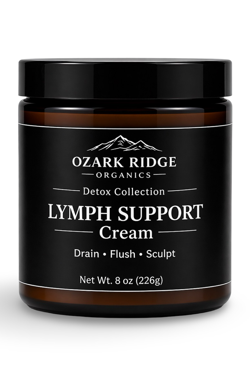 Lymph support cream 8 oz for circulation and swelling support