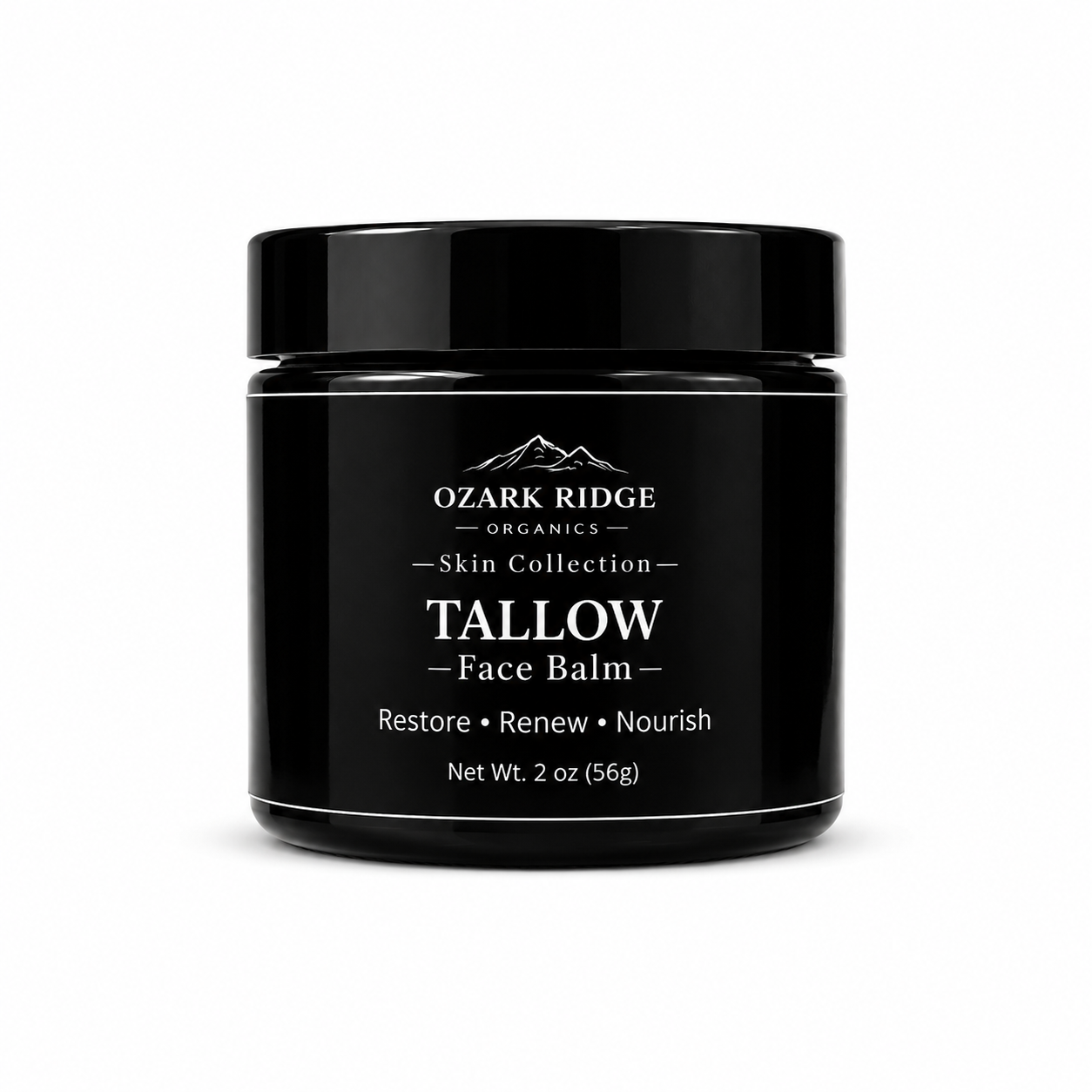 Ozark Ridge Organics Tallow Face Balm made with grass-fed tallow
