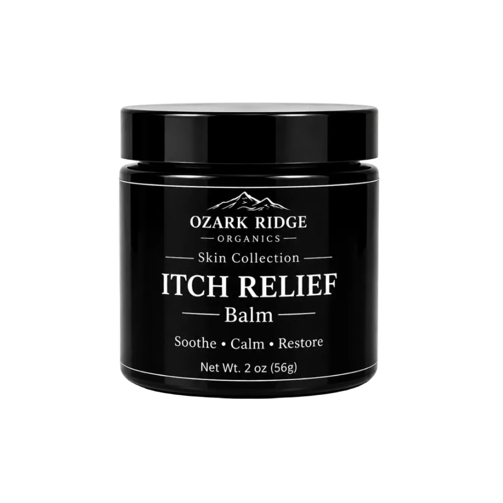 Ozark Ridge Organics Itch Relief Balm for dry, irritated skin
