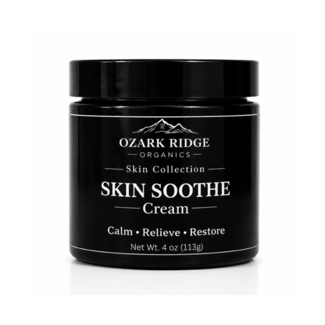 Ozark Ridge Organics Skin Soothing Balm for dry, irritated skin
