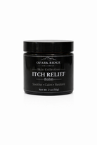 Itch relief balm for dry skin, poison ivy, and bug bites