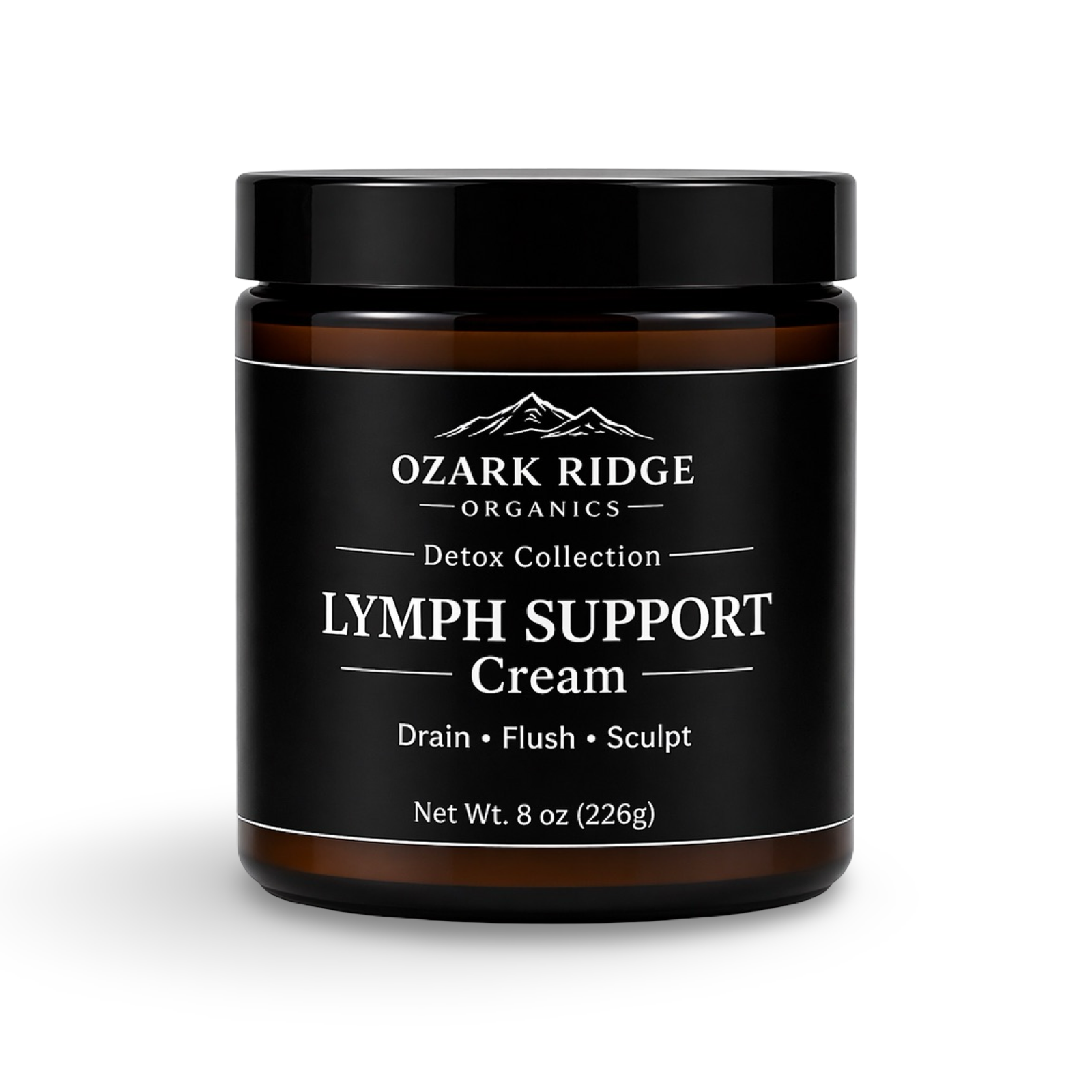 Lymph support cream 8 oz for circulation and swelling support